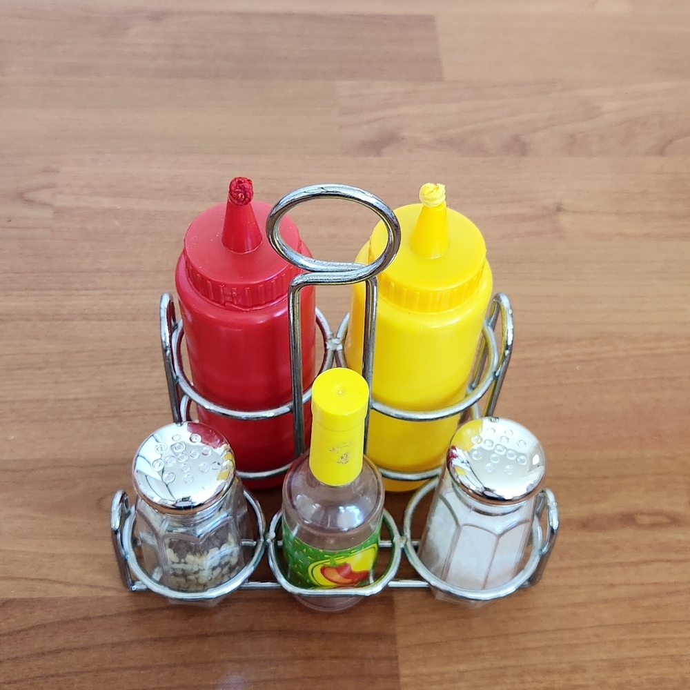Melissa & Doug Kids' Condiments Set, 6 Pieces
